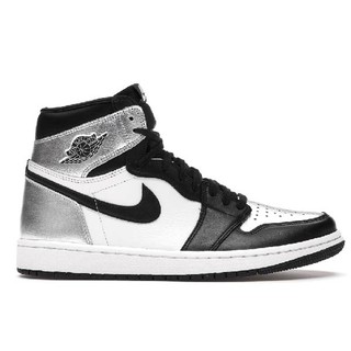 Nike Jordan 1 Retro High Silver Toe (W)