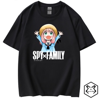 เสื้อยืดโอเวอร์ไซส์Manga Anime spy x family ลอยด์ ฟอเจอร์ อาเนีย ฟอเจอร์ ยอร์ ฟอเจอร์ cotton ฝ้าย Loid Anya Yor Bond For