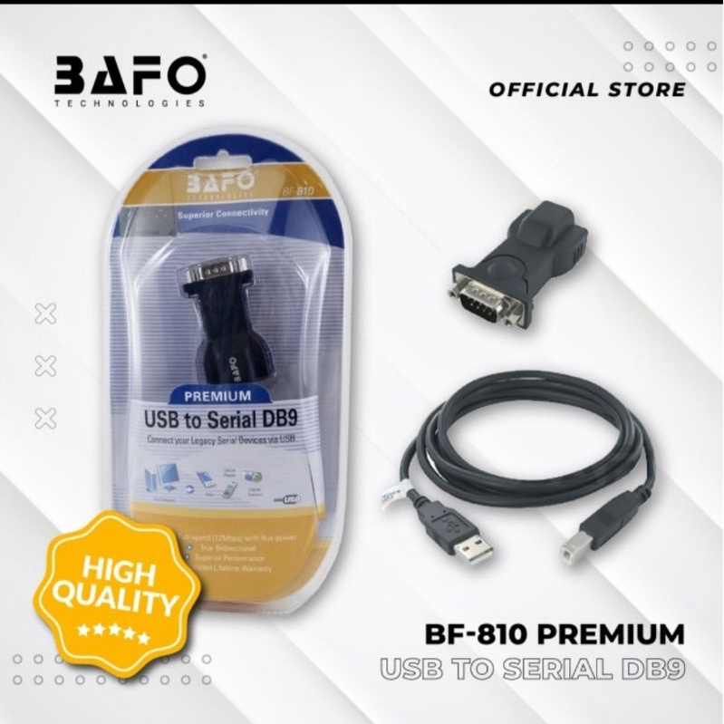 คุณภาพสูง BF-810 DB9 bafo สายแปลง usb เป็น serial