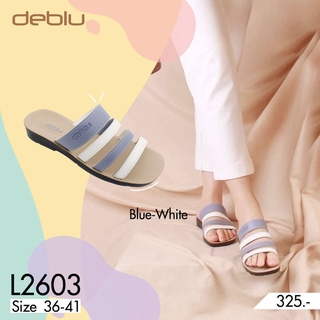 L2603 รองเท้าแตะ หญิง แบบสวม แบบหนีบ deblu เดอบลู นุ่มนิ่ม เพื่อสุขภาพ น้ำหนักเบา ของแท้ 100% 🇹🇭ประเทศไทย🇹🇭Thailand🇹🇭