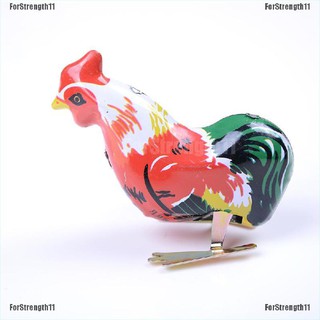 Cod ForStrength ของเล่นไขลาน รูปสัตว์ ไก่ โลหะ สไตล์วินเทจ สําหรับเก็บสะสม