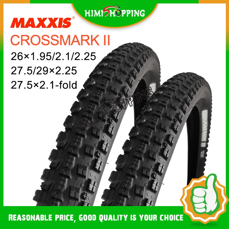Maxxis M344 CROSSMARK II ยางรถจักรยาน น้ําหนักเบา พับได้ 60tpi 26*1.95 2.1 2.25 27.5 29*2.25 27.5*2.1 1 ชิ้น – โปรปัง