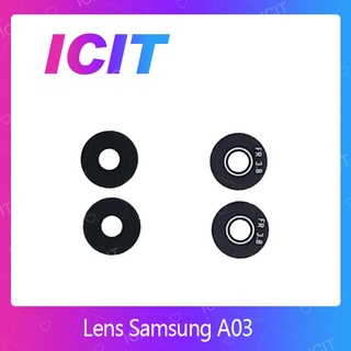 Samsung A03 อะไหล่เลนกล้อง กระจกเลนส์กล้อง กระจกกล้องหลัง Camera Lens (ได้1ชิ้นค่ะ) ICIT 2020