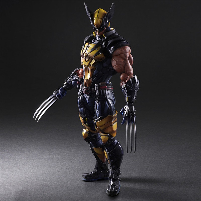 26 ซม. Play Arts Kai X-men Wolverine Logan Action Figure