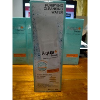 AquaPlus Series คลีนซิ่งทำความสะอาดผิวหน้าสูตรน้ำ Purifying Cleansing Water  150 ml