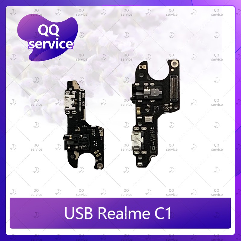 USB Realme C1 อะไหล่สายแพรตูดชาร์จ แพรก้นชาร์จ Charging Connector Port Flex Cable（ได้1ชิ้นค่ะ)  QQ service