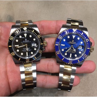 นาฬิกา Rolex ผู้ชาย Rolex นาฬิกากลไกจักรกลชาวสวิสนาฬิกาสีเขียวน้ำผีทองผีสีฟ้าผีสีดำน้ำผีน้ำผีราชาชาย