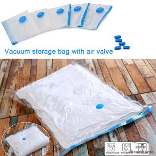 5Pcs Travel Vacuum Storage Bags Space Saving Travel Pack Clothes Suitcase