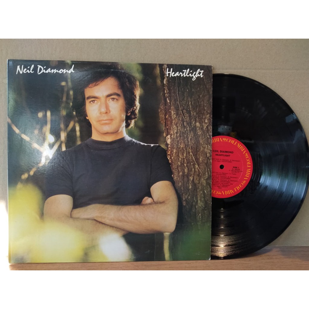 NEIL DIAMOND  Heartlight แผ่นเสียง เพลงสากล VG+/NM