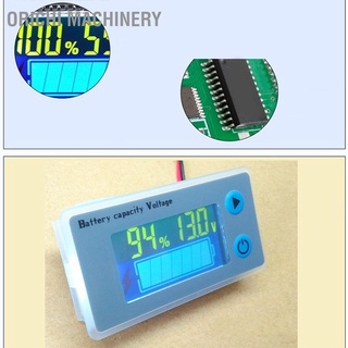 Orichi เครื่องวัดแรงดันไฟฟ้าแบตเตอรี่ หน้าจอ Lcd สําหรับรถยนต์