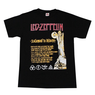 Fy เสื้อยืดลําลอง แขนสั้น คอกลม พิมพ์ลายวงร็อค Led Zepplin สไตล์วินเทจ สําหรับผู้ชาย ผู้หญิง