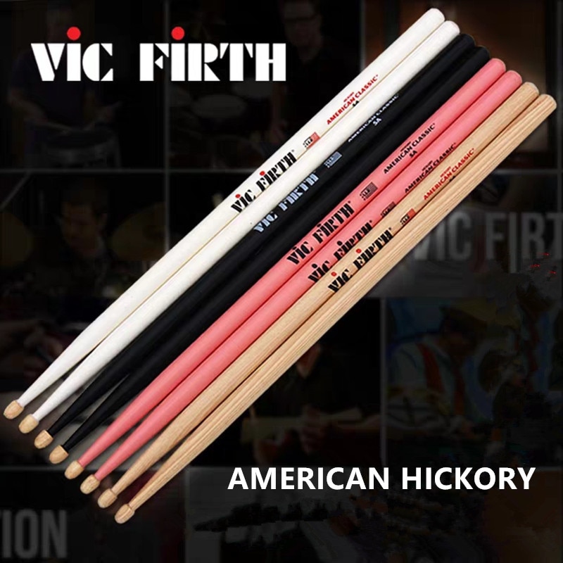 Drumsticks 5A Drum Sticks Hickory 5A Drumsticks Percussion Instruments Musical Sticks สําหรับกลองหนึ
