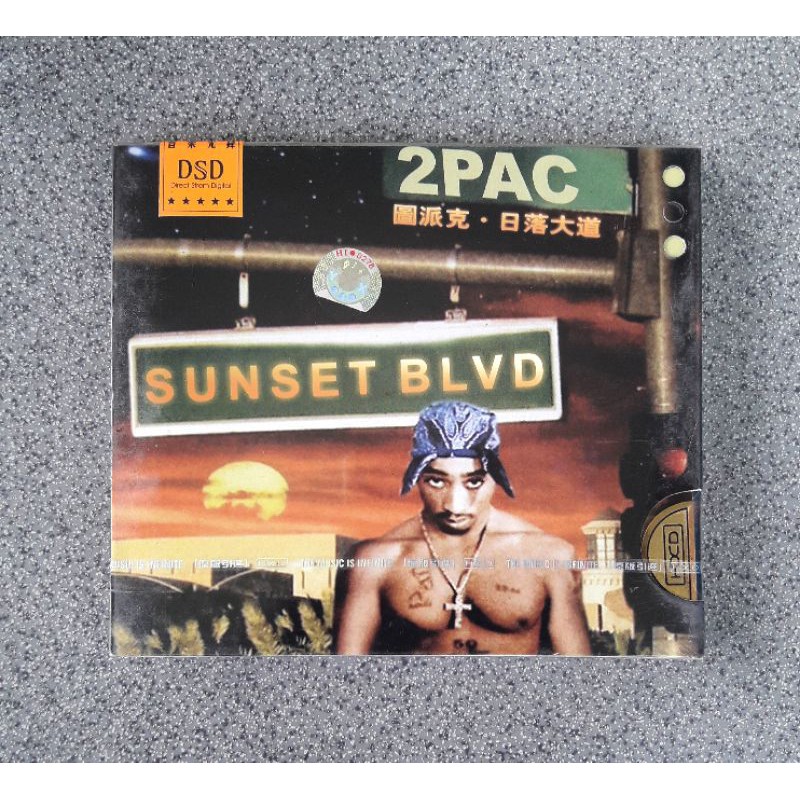 ●CD  2PAC (boxset).● อัลบั้ม  SUNSET BLVD (ลิขสิทธิ์แท้).