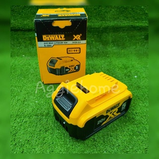 DEWALT แบตเตอรี่ 18,20V Li-ion รุ่น DCB184 (ขนาด 5.0 Ah) พร้อมไฟ LED แสดงสถานะการชาร์จ