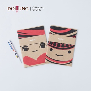 DoiTung - HAPPY BOX 24 Notebook ชุดของขวัญ สมุดโน๊ต ดอยตุง