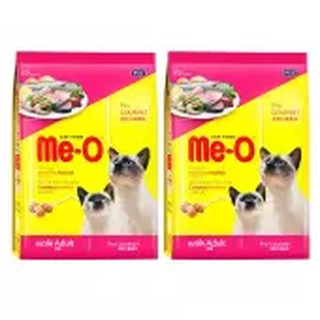 อาหารแมว มีโอ แบบเม็ด สูตรโกเม่ ขนาด 2.8 กิโลกรัม (2 ถุง) Me-O Cat Food Gourmet 2.8 kg (2 bags)