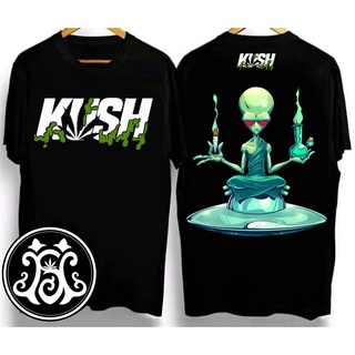 ผ้าฝ้าย 100%เสื้อยืด kush เสื้อยืดสุดเท่ Crew neck T-shirt. Oversized T-shirt เสื้อยืดผ้าคอตตอน V.26S-3XL