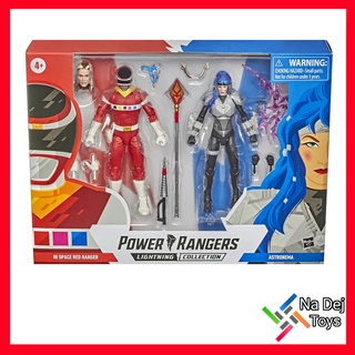 Power Rangers Lightning Collection In Space Red &amp; Astronema 6" Figure พาวเวอร์ เรนเจอร์ อิน สเปซ เร้ด &amp; แอสโทรเนม่า