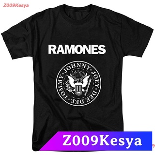 Z009Kesya เสื้อยืดสีพื้นผู้ชาย Bravado Mens Ramones Presidential Seal T-Shirt discount Bravado