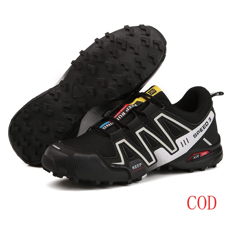 รองเท้าเดินป่าสําหรับผู้ชายรองเท้า Solomon รองเท้าเดินป่าสําหรับผู้ชายขนาด 39-48 I9AA