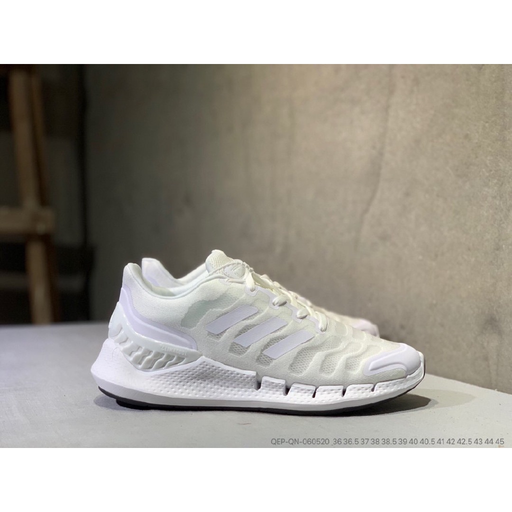 ของแท้ 100 Adidas Climacool รองเท้าวิ่งระบายอากาศ รองเท้ากีฬา (ขาว - Main Image