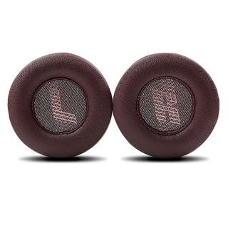 ปลอกหุ้มหูฟังหนังนุ่ม 1 คู่สําหรับ jbl - live 400 live 400bt headphone