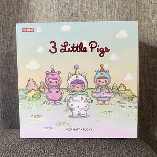 กล่อง กล่องเปล่า popmart pucky 3 little pigs
