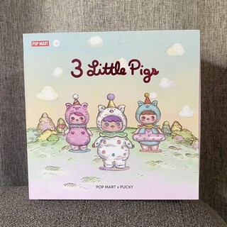 กล่อง กล่องเปล่า popmart pucky 3 little pigs