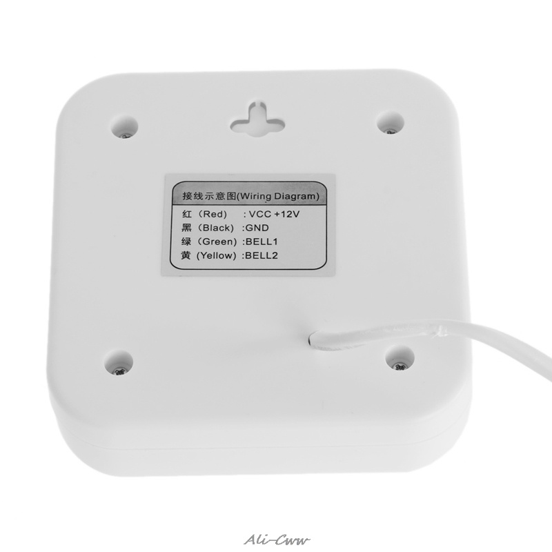 DC 12V Ring DING DONG Ringer Access Control Wired Doorbell External ...