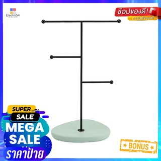 อุปกรณ์จัดเก็บเครื่องประดับ เรซิ่น STACKO WISH 20.4X13.5X32.3 ซม. สีเขียวRESIN JEWELRY ORGANIZER STAND STACKO WISH 20.4X