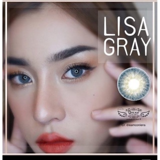 คอนแทคเลนส์ รุ่น Lisa Gray  &gt;&gt;แบบสายตาสั้นและแฟชั่น