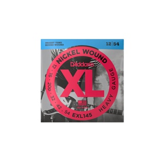 [ใส่โค้ด MON598GA ลดเพิ่ม 25.-] สายกีตาร์ไฟฟ้า เบอร์ 12-54 D’Addario EXL145 Nickel Wound Heavy