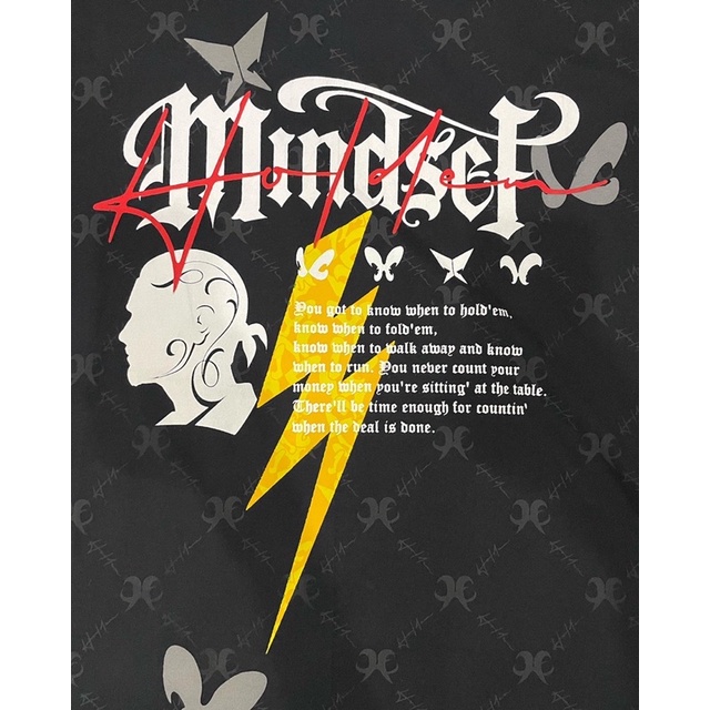 Holdem mindset 4th collection Tee (Monogram Thunder️) - brandnamebynoon ...