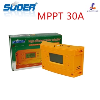 Suoer MPPT ST-H1230 Charge Controller 30A 12V/24V Solar System Battery Charge Controller 30A ST-H1230