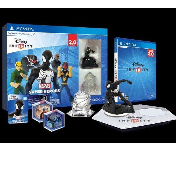 (ภาษาอังกฤษ) มือ1 PSVita Disney Infinity Marvel Super Heroes 2.0 Edition Starter Pack แผ่นPSVita เกม