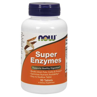 Now Foods Super Enzymes 90 Tablets