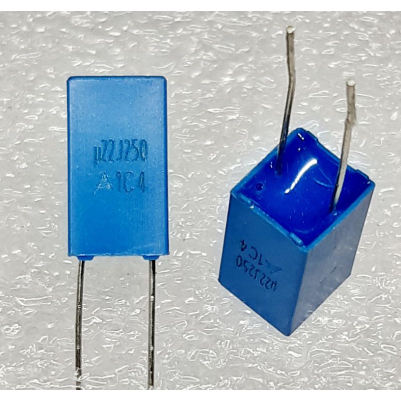 Epcos B32529 0.22uf 220nf 224k 250v Metallized Polyester Film Capacitors (MKT) ตัวเก็บประจุ คาปาซิเตอร์