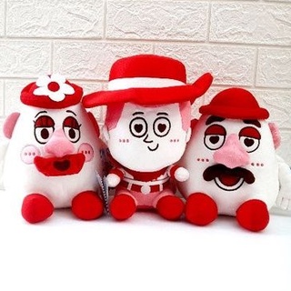 ตุ๊กตามันฝรั่ง ตุ๊กตาวู้ดดี้ ตุ๊กตาMr./Mrs.Potato Red Ever9"ลิขสิทธิ์ Disney PIXAR