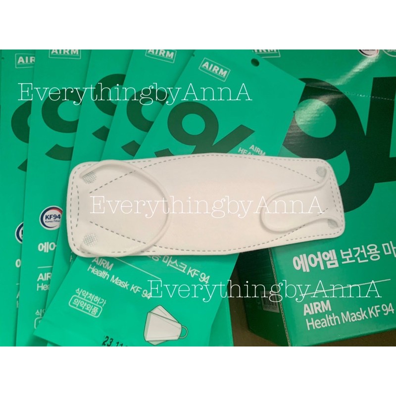 พร้อมส่ง AIRM Health Mask KF94 (White) made in KOREA
