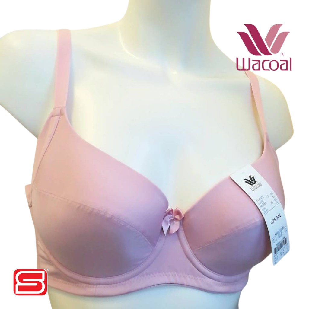 เสื้อชั้นใน Wacoal Basic Bra รุ่น WB9920 (มี 3 สี)ลำตัวใหญ่กระชับ พร้อมตะขอ 4 แถวบรา 4/5 cup เสริมโค