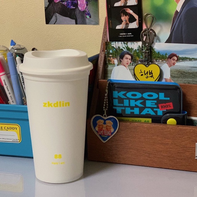 ZKDLIN REUSABLE CUP EXO KAI