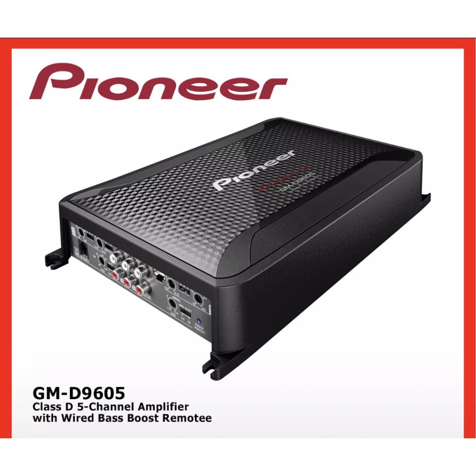 PIONEER GMD9605 Class D 5Channel Amplifier Shopee Thailand