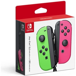 [Direct from Japan] Nintendo Switch Joy-Con Neon Green &amp; Neon Pink Japan NEW