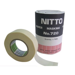 กระดาษกาวนิตโต้ NITTO TAPE NO.720 ขูดเลขตัวถังรถ