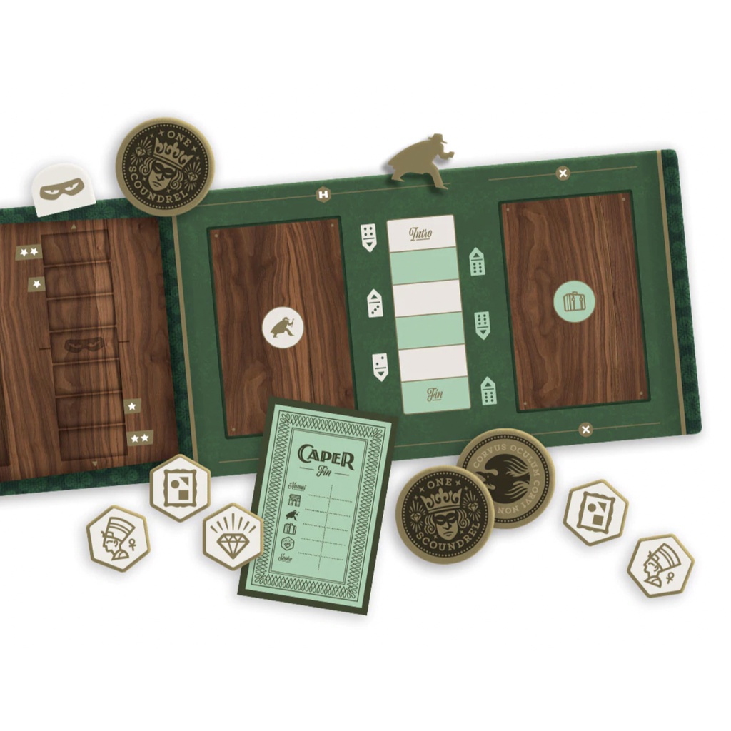 caper caper Europe Board Game บอร์ดเกม payakarun_boardgame