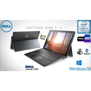 โน๊ตบุ๊ค/แท็บเล็ต 2-in-1 Dell Latitude 5285 core i5 GEN 7 RAM 8 GB/ SSD M.2 256 GB/ Webcam/ WIFI/Bluetooth (No Touch)