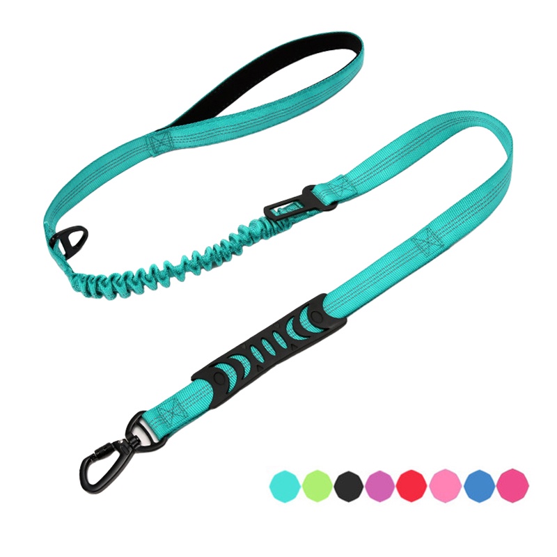 Elastic Dog Leash Reflective Dog Car Seat Belt Dog Leashes For Large