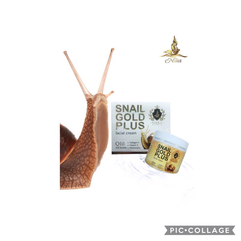 Snail gold plus facial cream