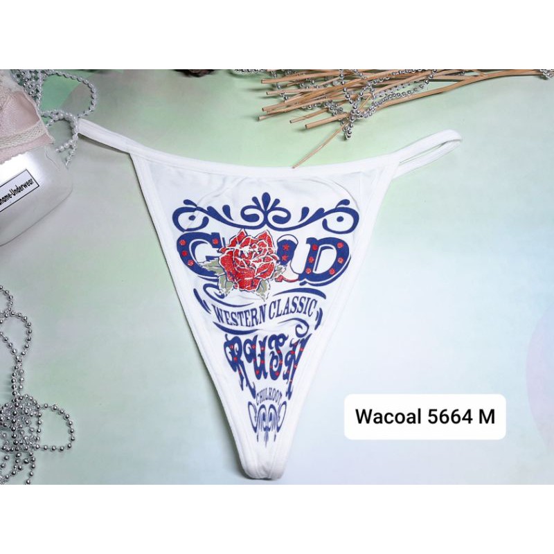 Wacoal (วาโก้) Size XS-M ชุดชั้นใน/กางเกงชั้นในทรงจีสตริง(G-string) 5664