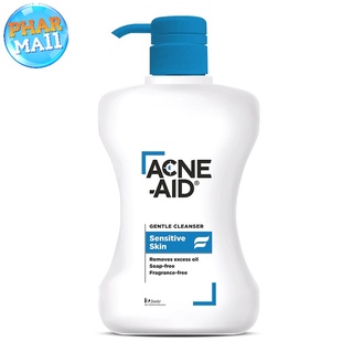 ACNE-AID แอคเน่-เอด เจนเทิ่ล คลีนเซอร์ คลีนเซอร์สำหรับปัญหาสิว เหมาะสำหรับผิวแห้งถึงผิวผสม รวมถึงผิวแพ้ง่าย สิวผด 500 มล